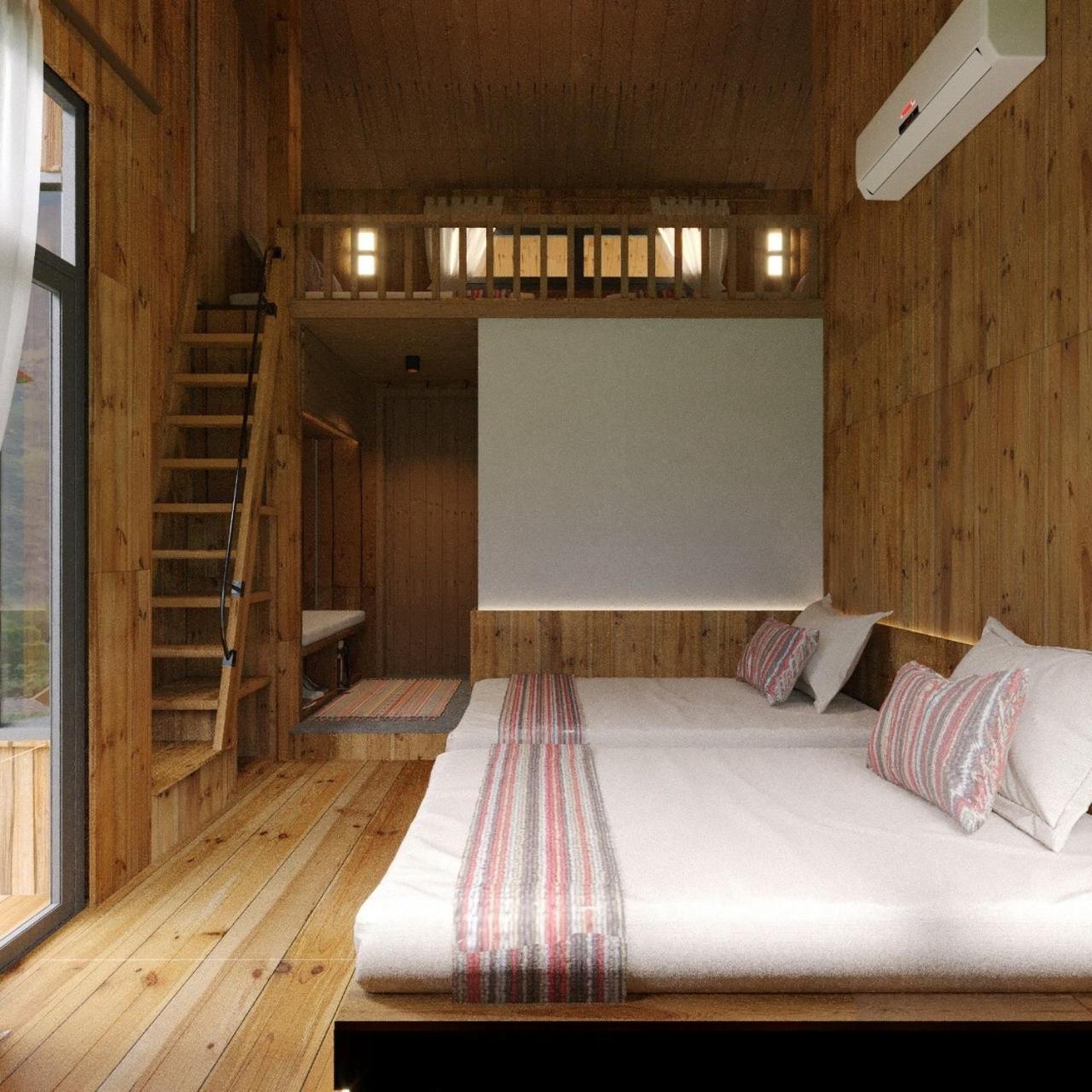 Chien'S Lodge Du Gia Làng Cac Екстериор снимка