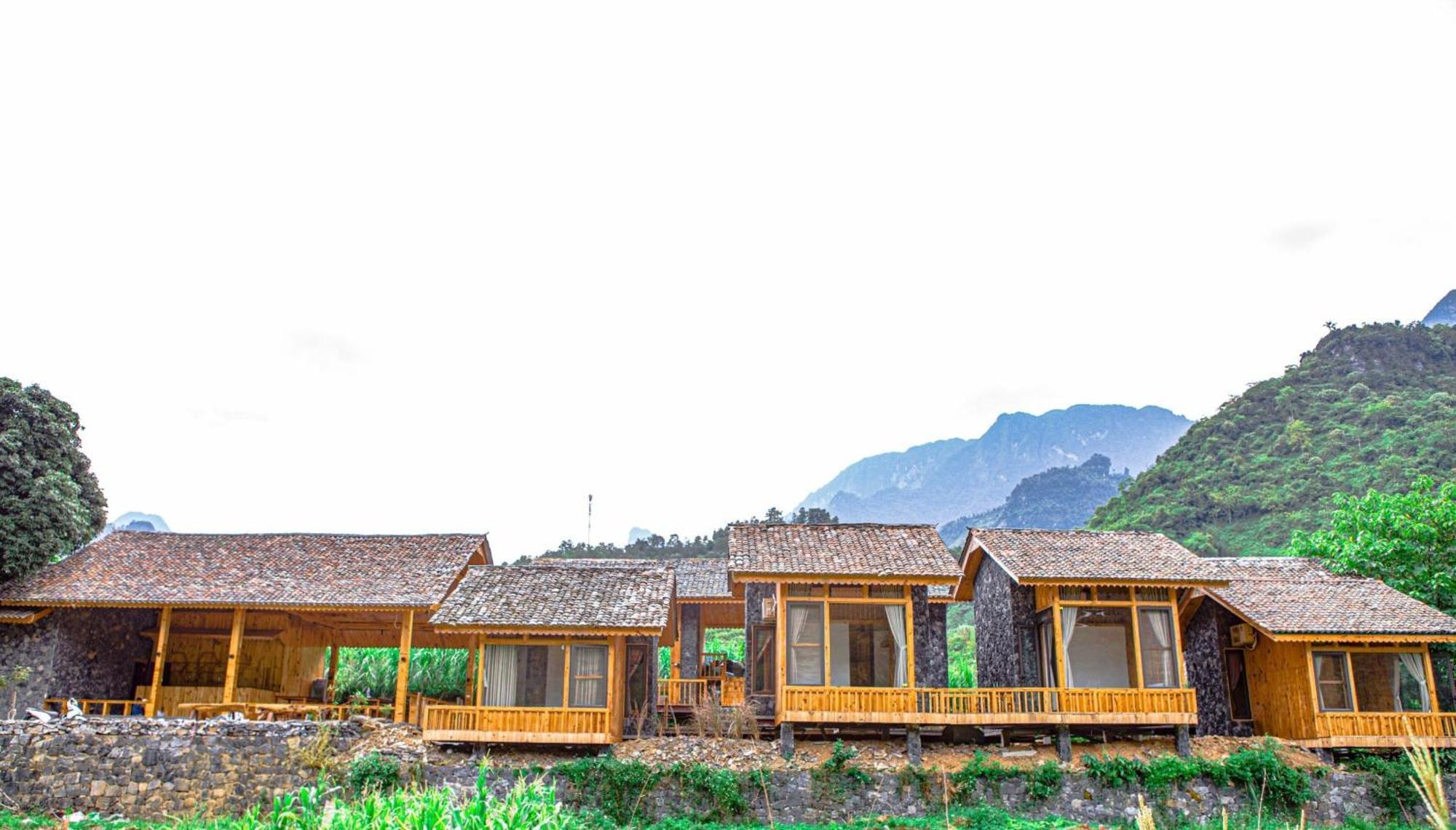 Chien'S Lodge Du Gia Làng Cac Екстериор снимка